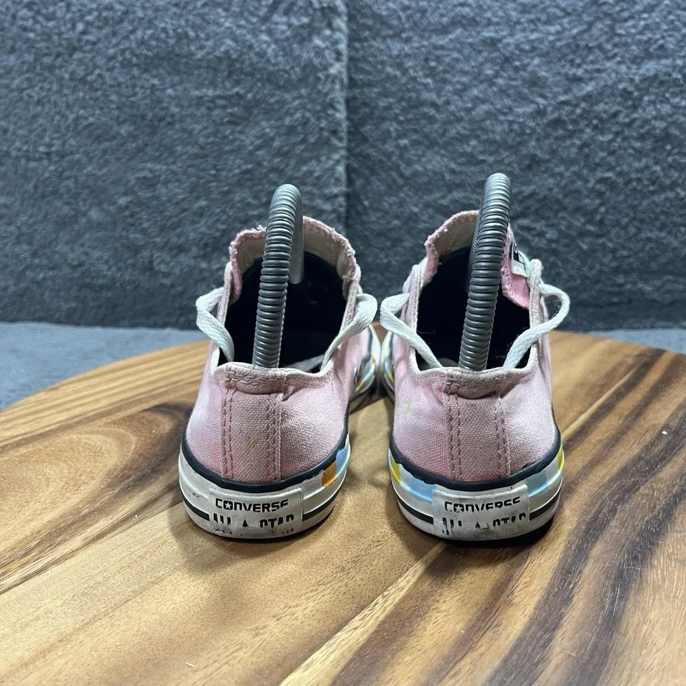Converse Pink‎ Sunflowers Casual And Fashion Women's Size 5 Sneakers Shoes